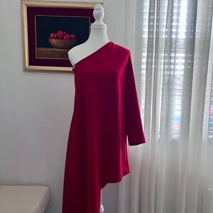 ZARA One-Shoulder Asymmetrical Dress – NWT